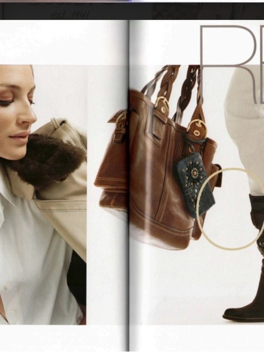 Coach Vintage 2006 Soho Mia Whiskey Pebbled Leather Tote #10049 - Picture 15 of 15